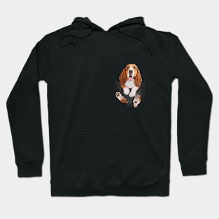 Basset Hound love Hoodie